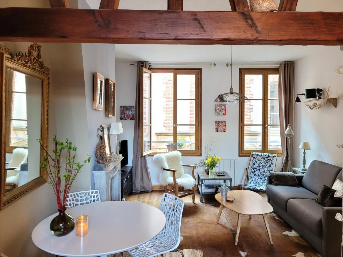 Le Valentin - Parking Prive - Coeur Historique - La Clef De Honfleur Apartman Kültér fotó