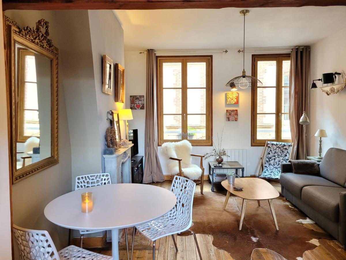 Le Valentin - Parking Prive - Coeur Historique - La Clef De Honfleur Apartman Kültér fotó