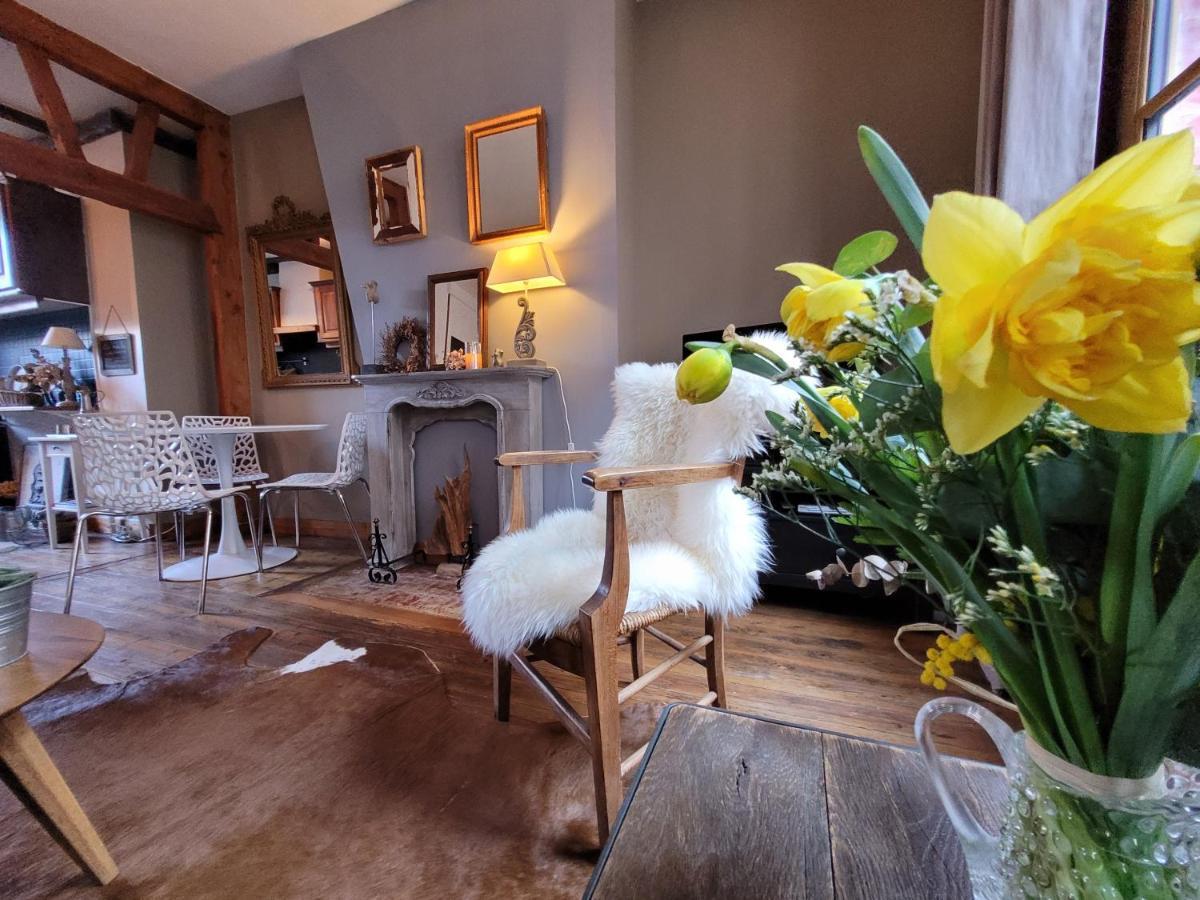Le Valentin - Parking Prive - Coeur Historique - La Clef De Honfleur Apartman Kültér fotó