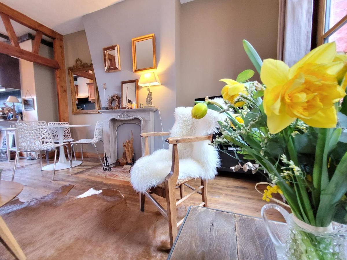 Le Valentin - Parking Prive - Coeur Historique - La Clef De Honfleur Apartman Kültér fotó