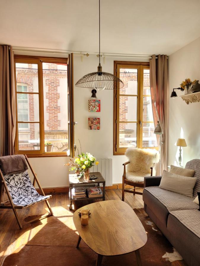 Le Valentin - Parking Prive - Coeur Historique - La Clef De Honfleur Apartman Kültér fotó